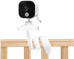 Babyfoon Houder - Camera Stand - Babykamer Inrichten - Flexibele Arm - 11.9x9.1x4.7cm - Wit