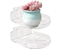 Babyfoonhouder Opbergrek - Monitor Bevestiging - Kleine Ruimtes - Dubbele Monitor Ondersteuning - 12x9.5 cm