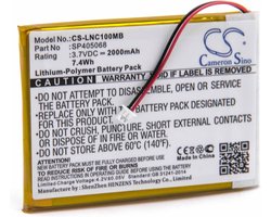 Vervangende Accu - Babyfoon Batterij - Babykamer Bewaken - Hoge Capaciteit - 2000 mAh 3.7V
