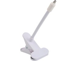 Babyfoon Houder - Camera Beugel - Babykamer Monitoren - Flexibele Metalen Arm - 18 cm Lengte - Wit