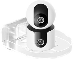 Babyfoon Muurbeugel - Camera Plank - Babykamer Beveiliging - Installatie Zonder Boren - 50x140x50mm - Transparant