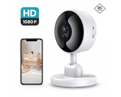 RaviSoll Babyfoon met Camera – Wifi Smart Baby Monitor – Full HD Beeldkwaliteit – Nachtzicht – Bewegingsdetectie – Terugspreekfunctie – App Besturing (Tuya)