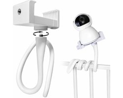 Babyfoon Houder - Monitor Bevestiging - Baby in de gaten houden - Universeel Verstelbaar - 42 cm - Wit