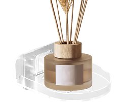 Babyfoon Muurbeugel - Camera Houder - Veilig Toezicht - Montage Zonder Boren - 9.5 x 12 cm - Transparant