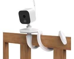 Babyfoon Houder - Draaibare Clip - Veilige Observatie - Geen Boren Nodig - 10.9 x 8 cm - Zwart