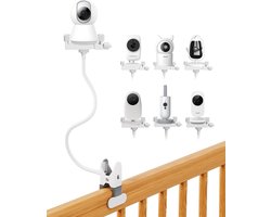 Thijox - Universele Houder voor Babyfoon, Flexibele Montagebeugel voor Videomonitoren, Standaard Accessoires voor GHB Babyfoon, Geschikt voor Vtech, M