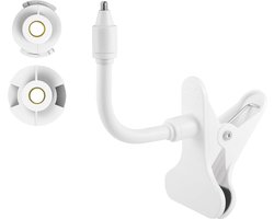 SnelShoppen - Flexibele Baby Monitor Houder met 7.1" Arm en Verstelbare Klem voor Bed en Wand - Compatibel met Diverse Baby Monitoren - Geen Gereedsch