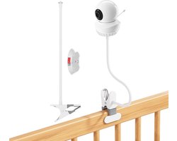 Thijox - Babysense HD S2/V43 Monitorhouder - Flexibele Babyfoonhouder - Compatibel met Babysense V43/S2 - Geen Boren Nodig - Praktische Babyhouder voo