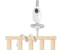 SnelShoppen - Babyhouder 360° Zwanenhals voor Babyfoon - Flexibele Camera Steun, Eenvoudig Bevestigen zonder Boren, Veilig en Handig voor Kinderen - G