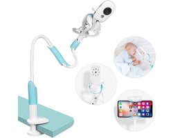 SnelShoppen - Universele Baby Camera Houder, Flexibele Smartphone Houder, 360° Verstelbaar, Compatibel met Meeste Babyfoons, Ideaal voor Thuisgebruik,