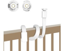 SnelShoppen - Flexibele Baby Monitor Houder voor Ledikant, Compatibel met Diverse Camera's, Zonder Boren, Universele 1/4" Schroefdraad, Ideaal voor Ba