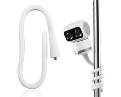 SnelShoppen - Flexibele Babyfoonhouder voor Binnenshuis Gebruik - 1/4 Moederinterface - Montage Zonder Boren - Compatibel met Meeste Merken Babycamera