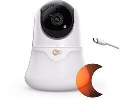 NITEEYE GLOW - Extra camera babyfoon - Full HD - Nachtmodus - Temperatuursensor - Wit