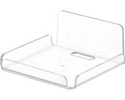 Babyfoon Wandhouder - Camera Plank - Veilig Monteren - Geen Gaten Boren - 14 x 11 x 5 cm - Wit
