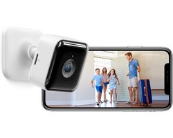 Beveiligingscamera Binnen - WIFI Camera Babyfoon - Huisbewaking - Bewegingsdetectie Geluidsdetectie - 10 meter Nachtzicht - Wit