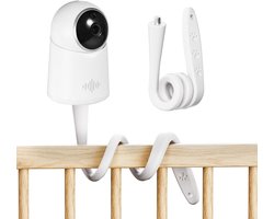 Baby Camera Houder - Babyfoon Camera Arm - Babykamer Monitoren - Flexibel Zonder Boren - 45 cm - Wit